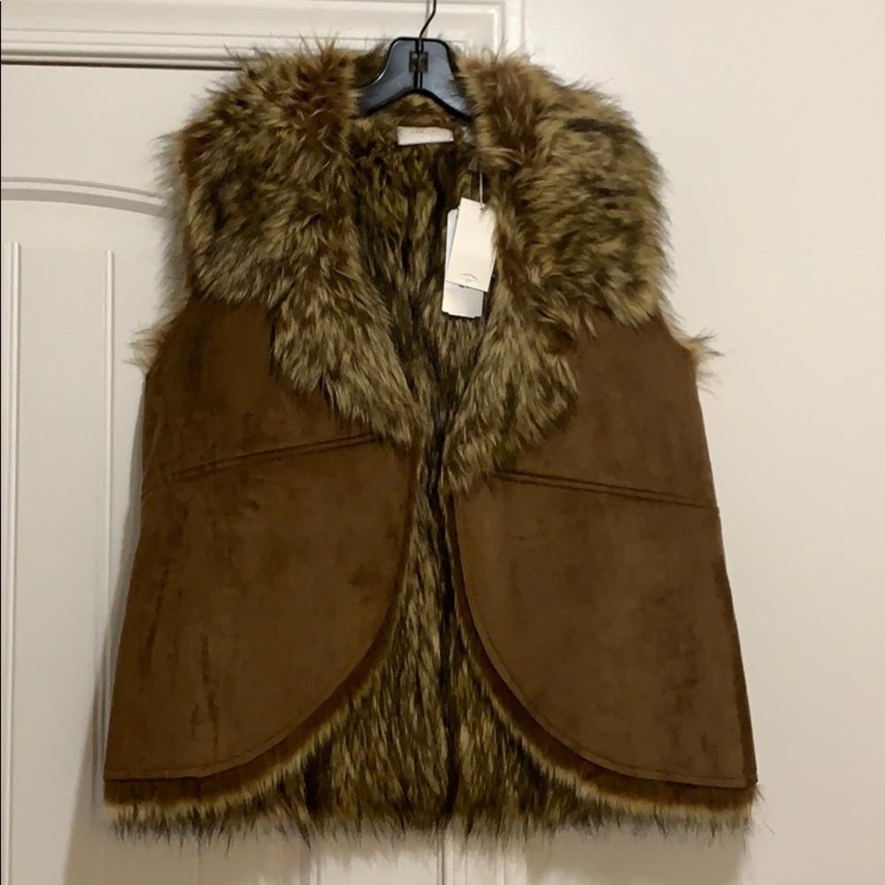 Luxe Suede Aspen Vest from Chico’s